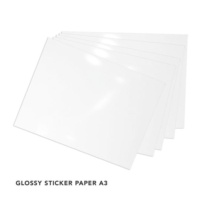 Printech Glossy Sticker A3 125g - Gambar 3