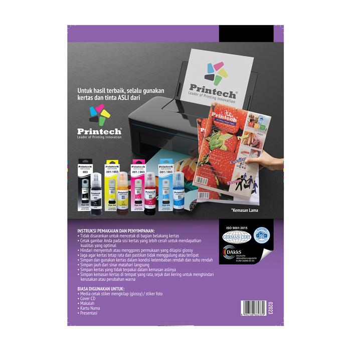Printech Glossy Sticker A3 135g - Gambar 4