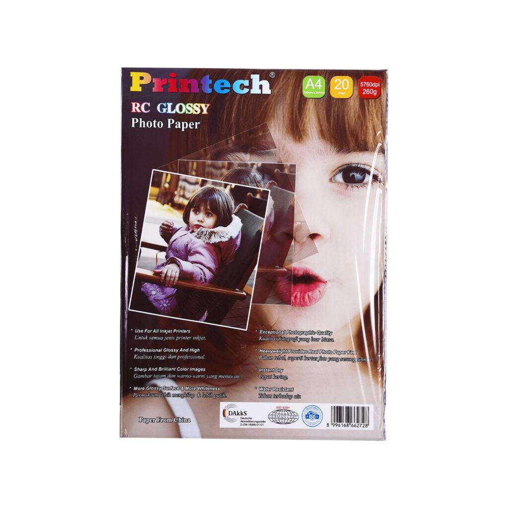 Printech RC Glossy Photo Paper A4