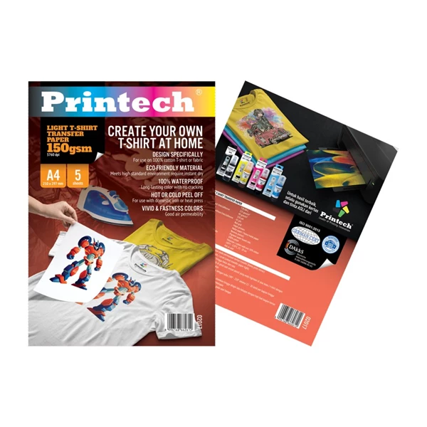 Printech Light T-Shirt Transfer Paper A4 150g