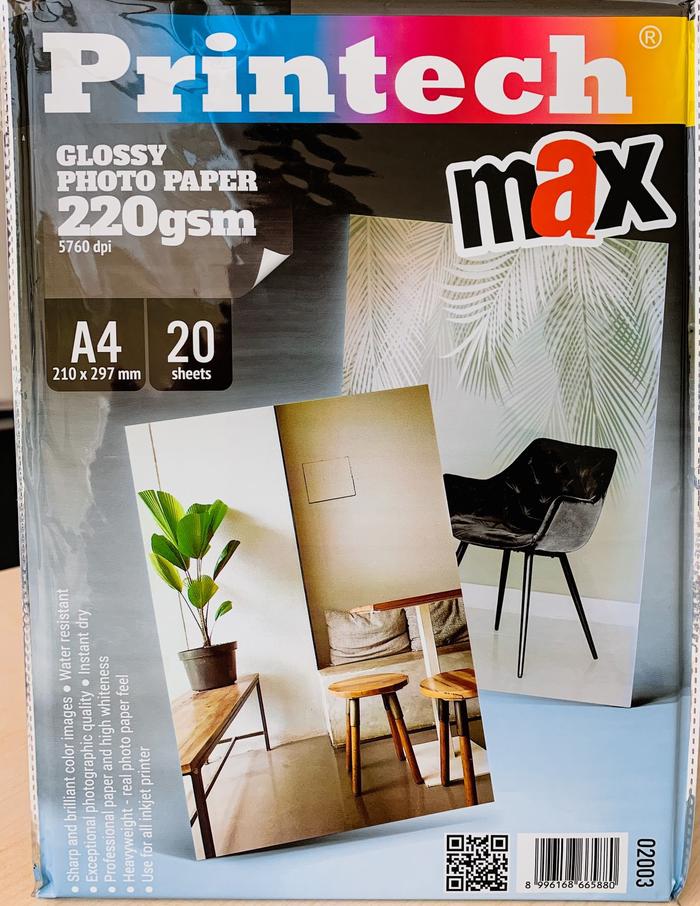 Printech Glossy MAX A4 220g - Gambar 2