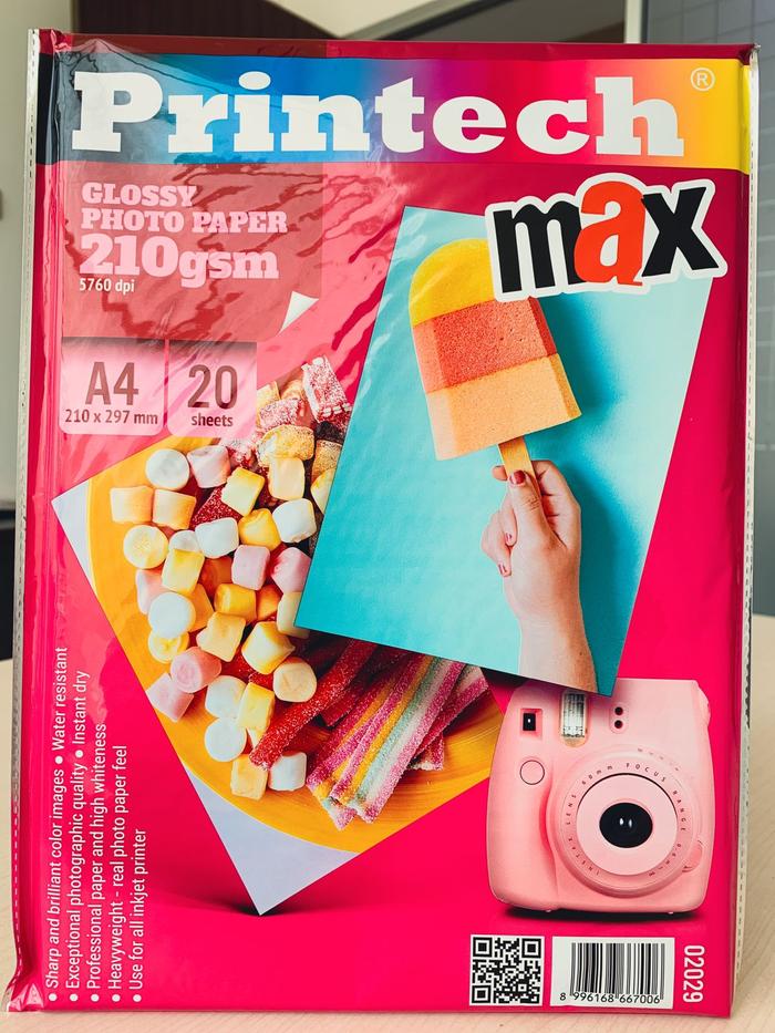 Printech Glossy MAX A4 210g - Gambar 2